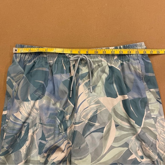 Men’s C&C California Boxer Brief Lined Tropical Print Swim Trunks Size Large New - Picture 12 of 13